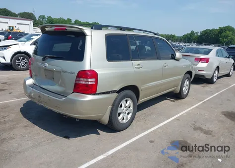2003 Toyota Highlander Limited V6 z USA, uszkodzony, nr VIN JTEHF21A130134276